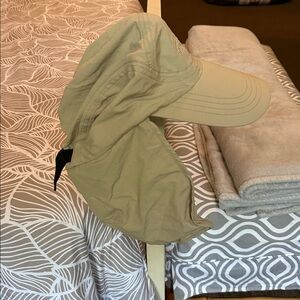 Patagonia Tan Sun Hat with Black Trim